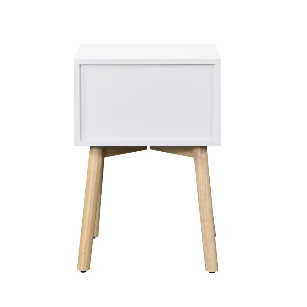 Elevate Your Space: The Perfect Blend of Style and Functionality with This Mid-Century Modern Bedside Table