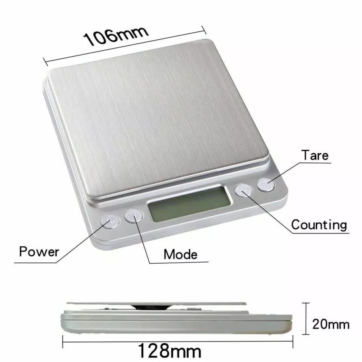 Precision and Style: The Compact Digital Scale That Will Revolutionize Your Kitchen and Creative Space