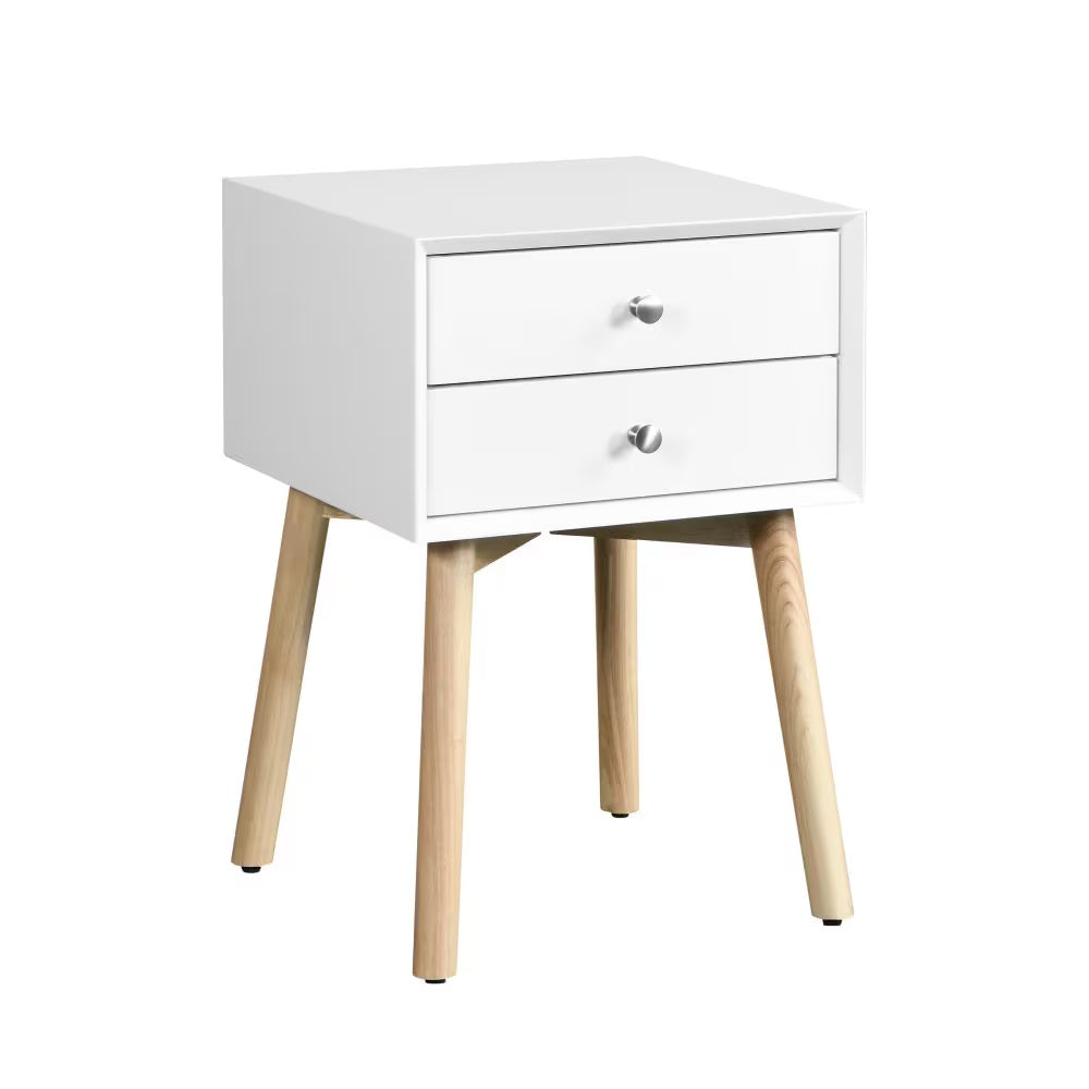 Elevate Your Space: The Perfect Blend of Style and Functionality with This Mid-Century Modern Bedside Table