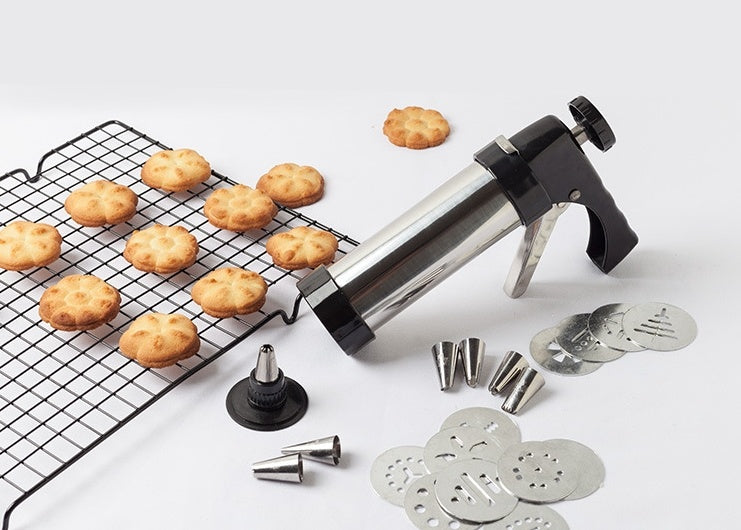 Turn Everyday Baking into Culinary Masterpieces with This Game-Changing Cookie Press!