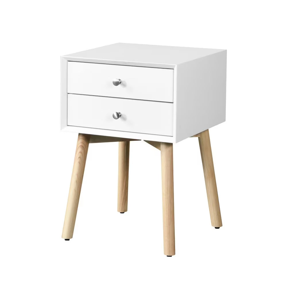 Elevate Your Space: The Perfect Blend of Style and Functionality with This Mid-Century Modern Bedside Table