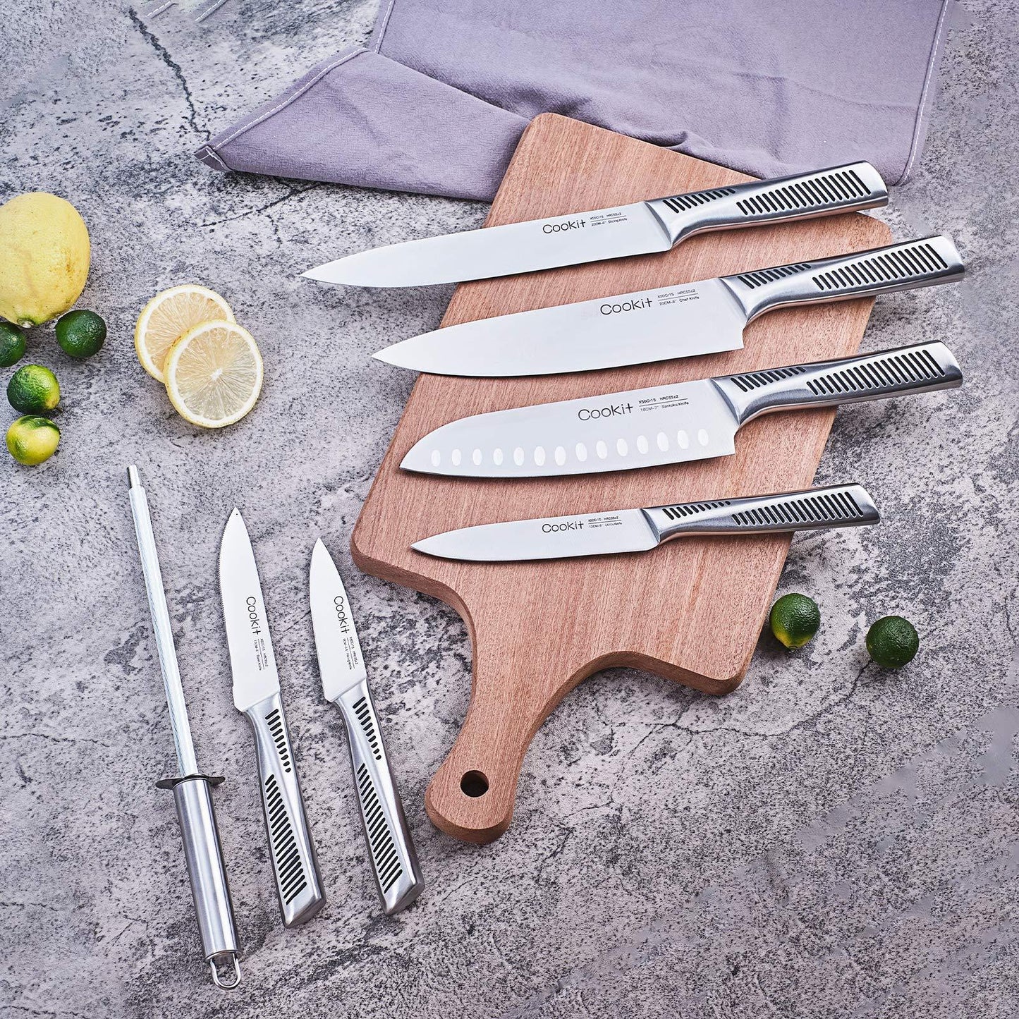 Transform Your Kitchen with the Ultimate 15-Piece Professional Knife Set