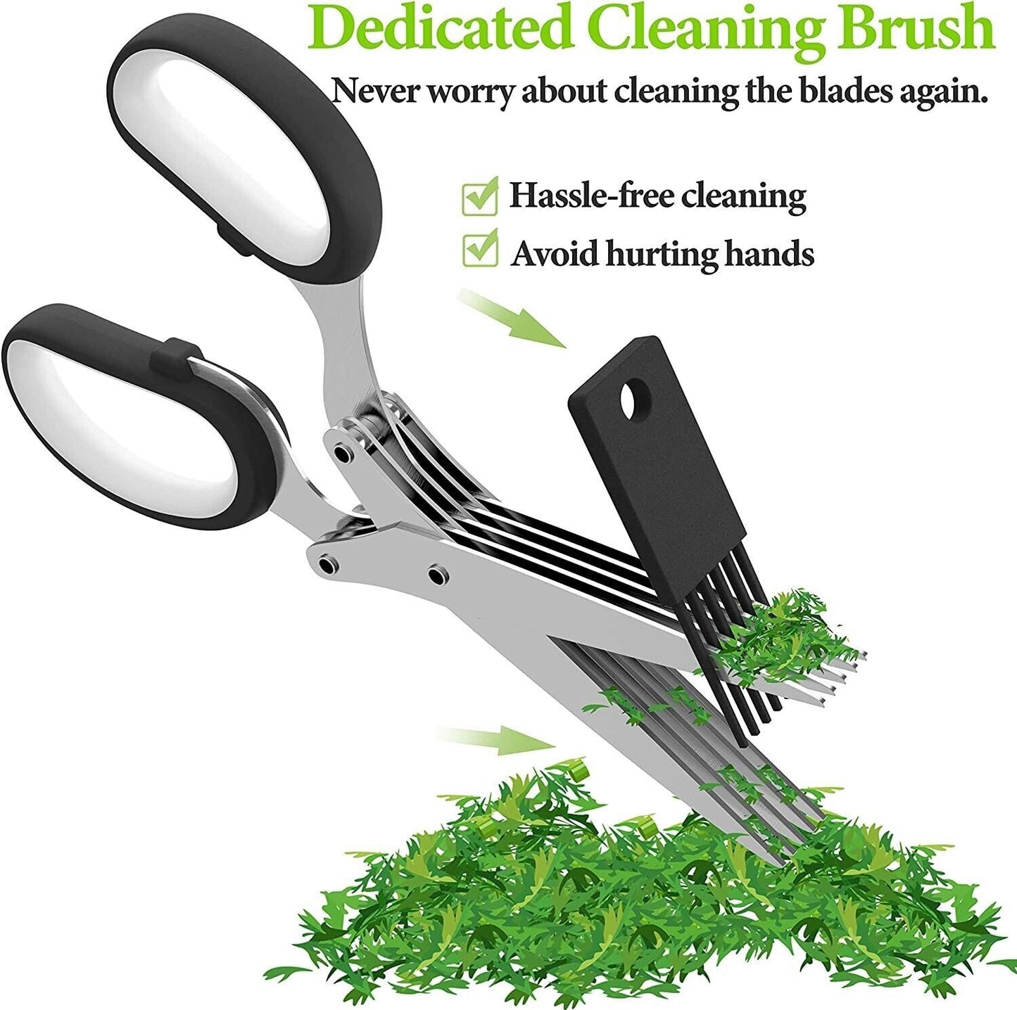 The Kitchen Game-Changer: Revolutionize Herb Prep with This 5-Blade Marvel!