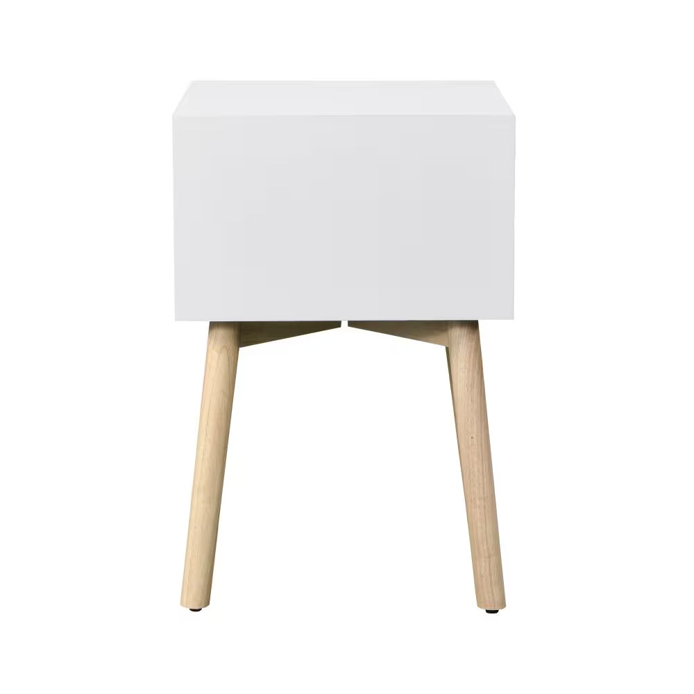 Elevate Your Space: The Perfect Blend of Style and Functionality with This Mid-Century Modern Bedside Table