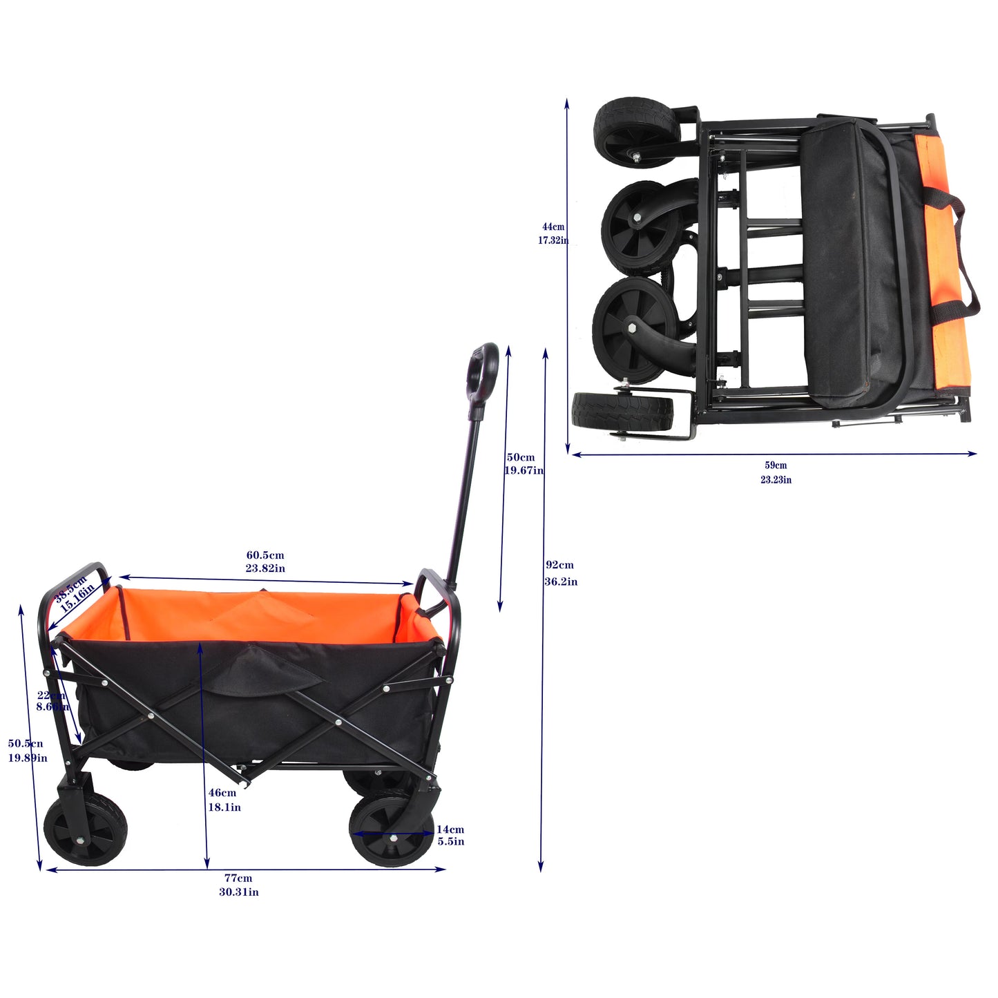 Discover the Ultimate Space-Saving Solution: The Mini Folding Wagon That Combines Compact Design with Impressive Strength